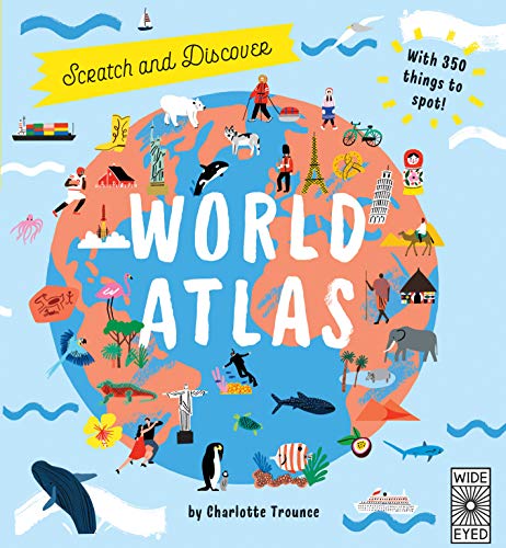 Scratch and Discover World Atlas book cover