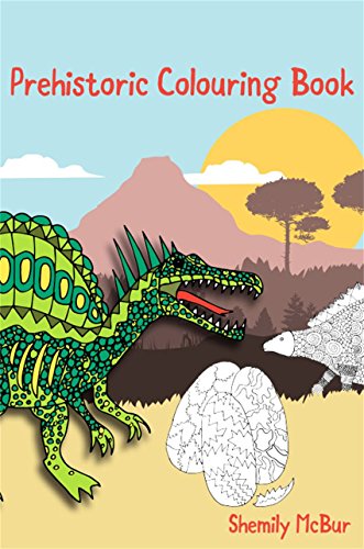 Cover of Prehistoric Colouring Book