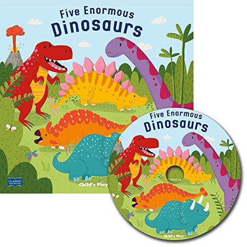 Cover of Five Enormous Dinosaurs