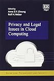 Privacy And Legal Issues In Cloud Computing