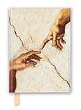 Michelangelo Creation Hands Foiled Journal
