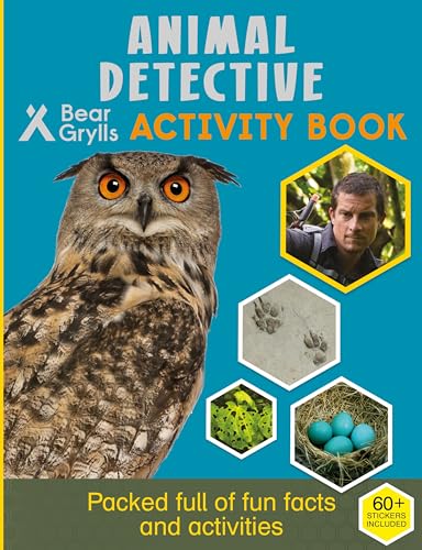 Bear Grylls Sticker Activity: Animal Detective cover