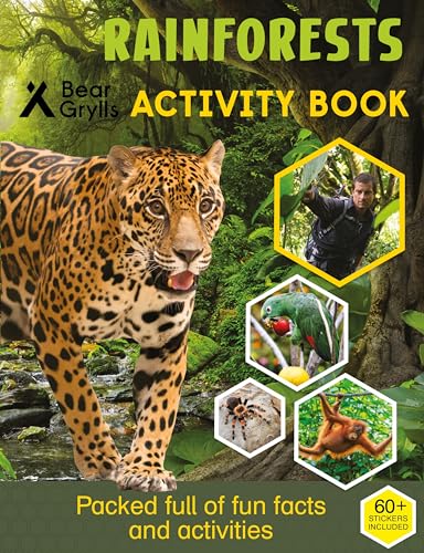 Bear Grylls Sticker Activity: Rainforest cover