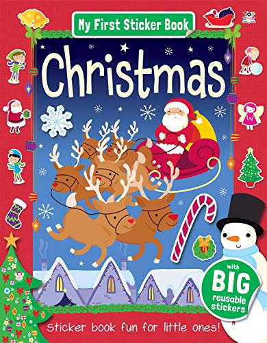 Cover of My First Sticker Book Christmas