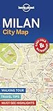Lonely Planet Milan City Map