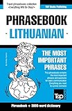 Englishlithuanian Phrasebook 3000word Topical Vocabulary