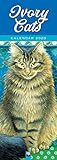 Ivory Cats Slim 2020 Calendar