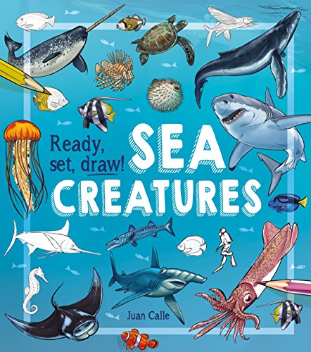 Cover of Ready, Set, Draw! Sea Creatures