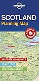 Lonely Planet Scotland Planning Map Planning Maps