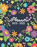 20192023 Planner Monthly Schedule Organizer 60 Months Calendar Planner Agenda With Holidays 8 X 10 Cute Colorful Flowers Cover