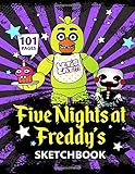 Five Nights At Freddys Sketchbook 101 Pages Draw Your Very Own Fnaf Character