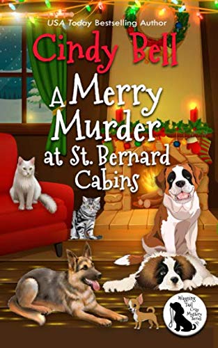 A Merry Murder at St. Bernard Cabins book cover