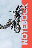 Notebook Freestyle Motocross Terrific Composition Book For Dirt Bike Racing Fans