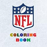 Nfl Coloring Book Super Book Containing Every Team Logo From The Nfl For You To Color In Original Birthday Present Gift Idea