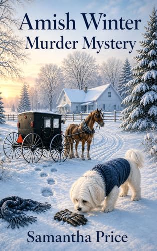 Amish Winter Murder Mystery book cover