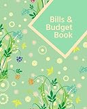 Bills Budget Book Expense Tracker And Bill Organizer Notebook