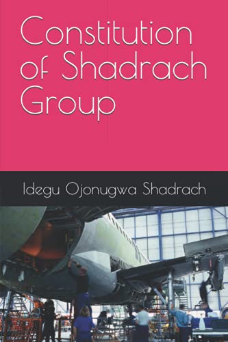 Constitution of Shadrach Group book cover