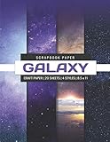 Galaxy Scrapbook Paper Galaxy Craft Paper Decorative Paper Pad Designer Paper Pad For Scrapbooking Printmaking Origami Diy Craft Projects
