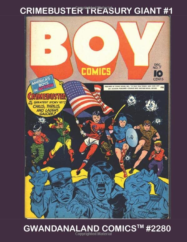 Crimebuster Treasury Giant #1 — Hillman Publications · 2019