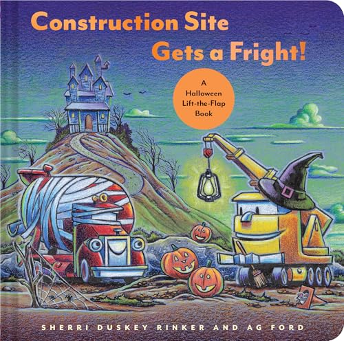 Construction Site Gets a Fright! book cover