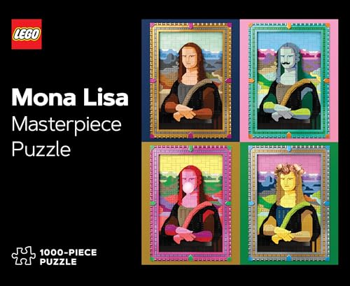 Lego Masterpiece Puzzle: Mona Lisa 1000-Piece Jigsaw Puzzle