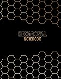 Hexagonal Notebook Blank Hexagon Graph Paper Scientific Research Laboratory Book For Engineering Science Bio Or Organic Chemistry Student College School Supplies 120 Pages 85x11 