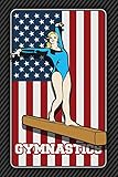 Gymnastics Balance Beam Lined Journal For Gymnasts