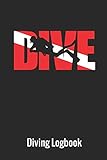 Dive Diving Logbook Scuba Diving Log Book 110 Pages 216 Dives