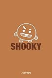 Kpop Bt21 Bts Yummyhead Shooky Is Min Yoongi Bias Oppa Journal For Armys Magic Cookie Brown Scared Of Milk College Ruled Blank Lined Notebook For Fangirls
