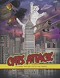 Cats Attack A Humorous Coloring Book Of Cats For All Ages For Relaxation And Stress Relief Funny Cats Coloring Book