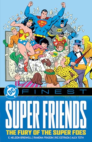 Super Friends: The Fury of the Super Foes book cover