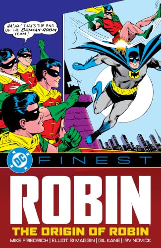DC Finest: Robin: The Origin of Robin book cover