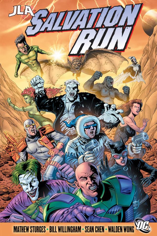 JLA: Salvation Run book cover