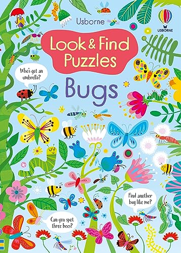 Cover of Look and Find Puzzles Bugs