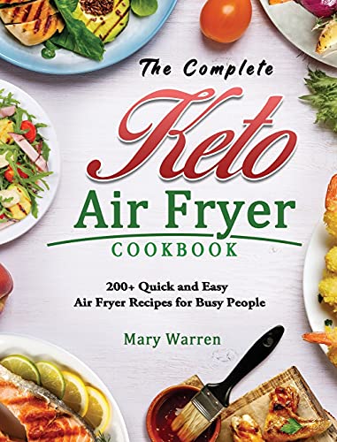 The Complete Keto Air Fryer Cookbook (By: Maria Emmerich) cover