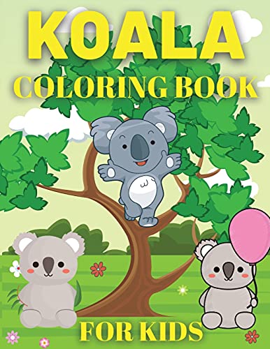 Cover of Koala Coloring Book for Kids