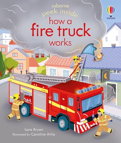 Cover of Peek Inside How a Fire Truck Works
