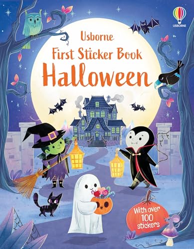 First Sticker Book Halloween: A Spooktacular Sticker Activity Book with Witches, Ghosts, and Vampires