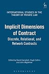Implicit Dimensions of Contract: Discrete, Relational, and Network Contracts (International Studies in the Theory of Private Law)