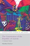 The Constitution of the Republic of Austria: A Contextual Analysis (Constitutional Systems of the World)
