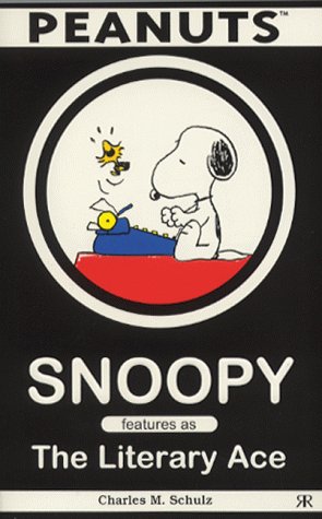 Snoopy Features as The Literary Ace book cover