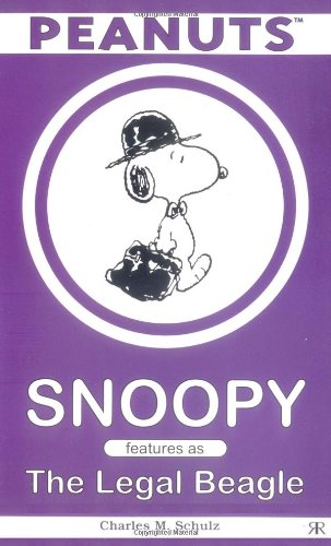 Snoopy Features As the Legal Beagle book cover