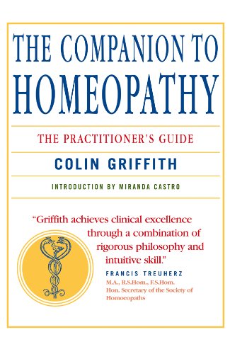 Cover of The companion to homeopathy