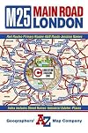A to Z : M25 - Main Road Map of London (Road Maps) AZ, FOLD OUT MAP