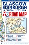 Glasgow Edinburgh Central Scotland Az Road Map