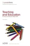 Progression to Teaching and Education: For Entry to University and College in 2010