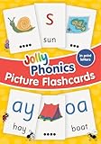 Jolly Phonics Picture Flashcards In Print Letters