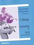 Concertino In G Op 24 Easy Concertos And Concertinos Series For Violin And Piano
