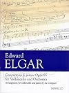Elgar : Cello concerto in E minor, Op.85 {piano reduction} [piano score]