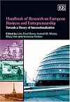 Handbook of Research on European Business and Entrepreneurship: Towards a Theory of Internationalization (Elgar Original Reference)